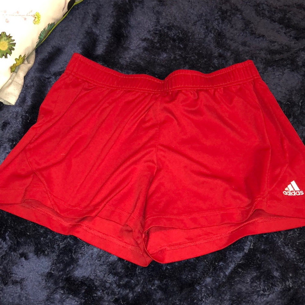 SOLD!!!! Red Adidas Shorts